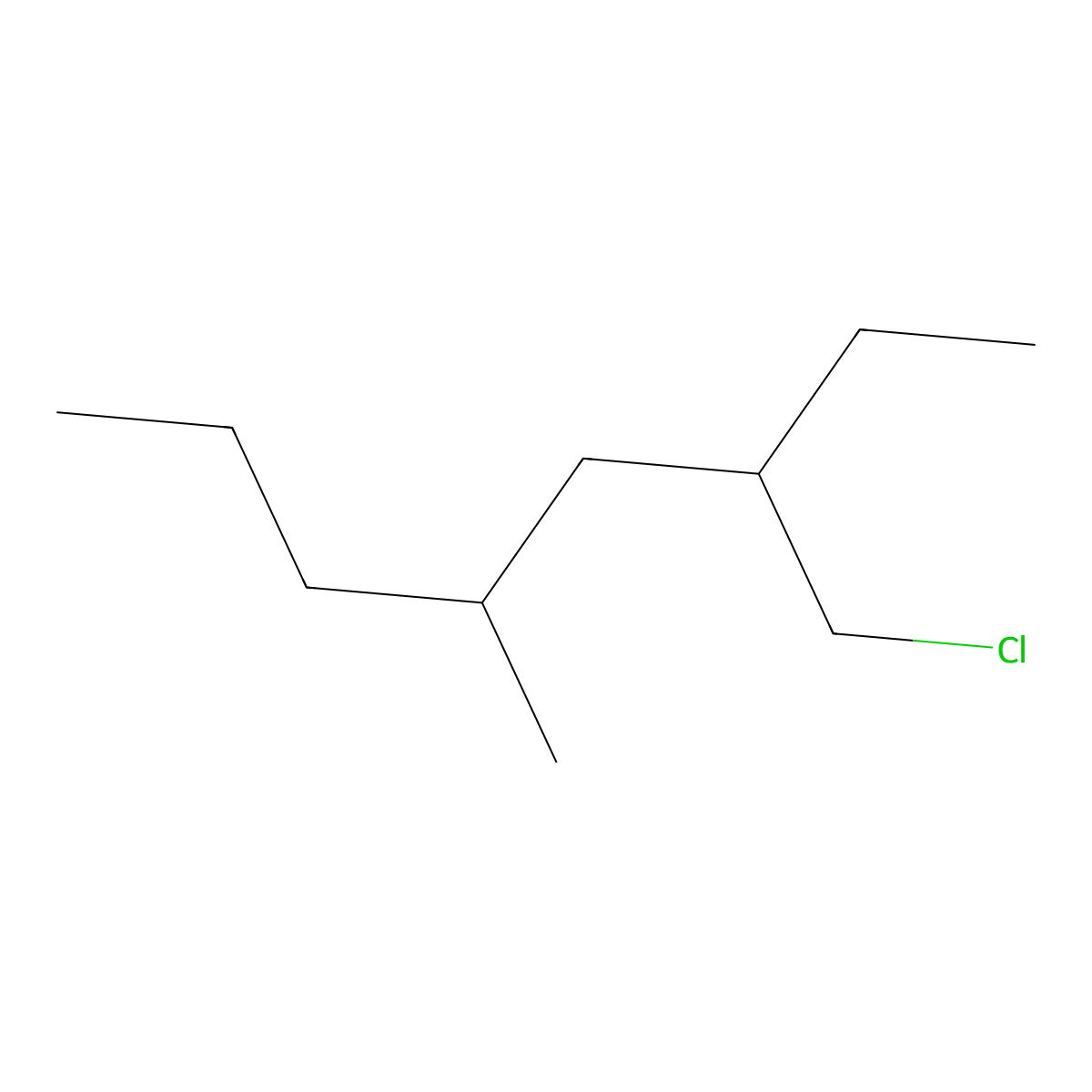 3-(Chloromethyl)-5-methyloctane molecular structure, CAS 1481015-01-3