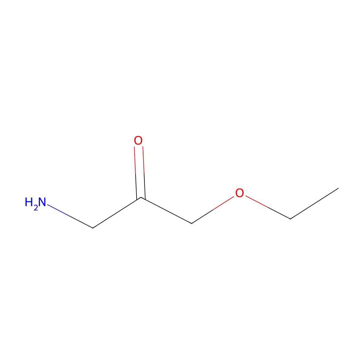 1-Amino-3-ethoxypropan-2-one molecular structure, CAS 1481926-32-2
