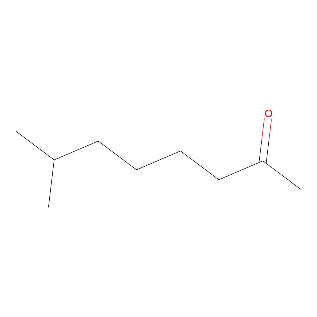 7-Methyloctan-2-one molecular structure, CAS 1482-13-9