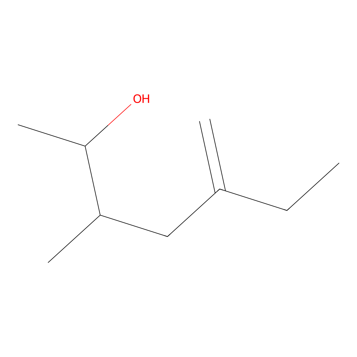 3-Methyl-5-methylideneheptan-2-ol molecular structure, CAS 1482141-18-3