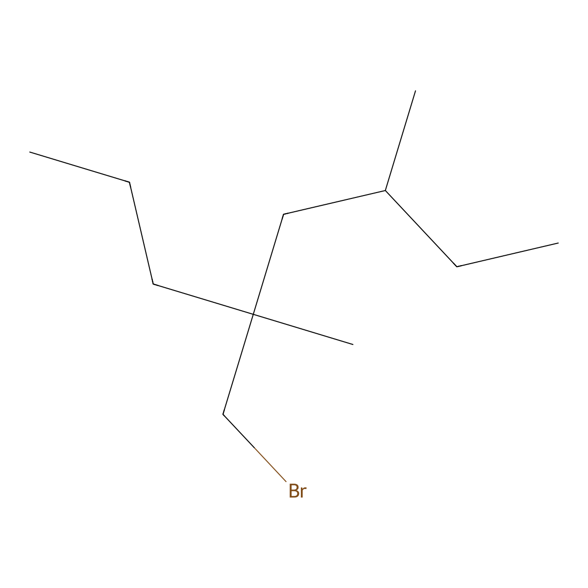 5-(Bromomethyl)-3,5-dimethyloctane molecular structure, CAS 1482334-63-3