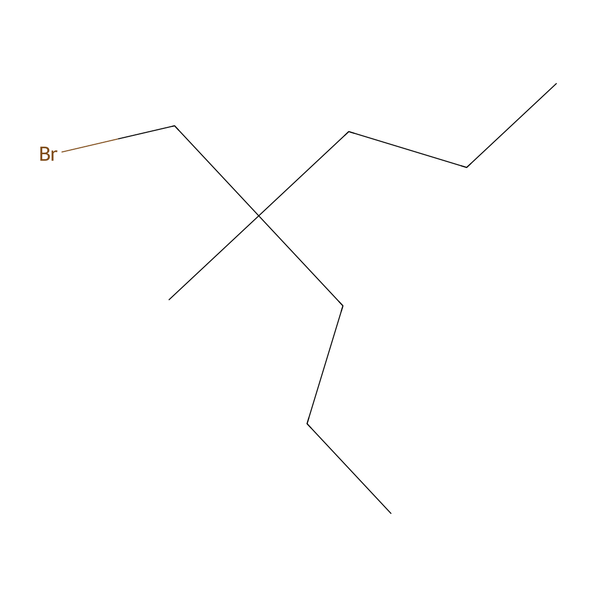 4-(Bromomethyl)-4-methylheptane molecular structure, CAS 1482341-17-2
