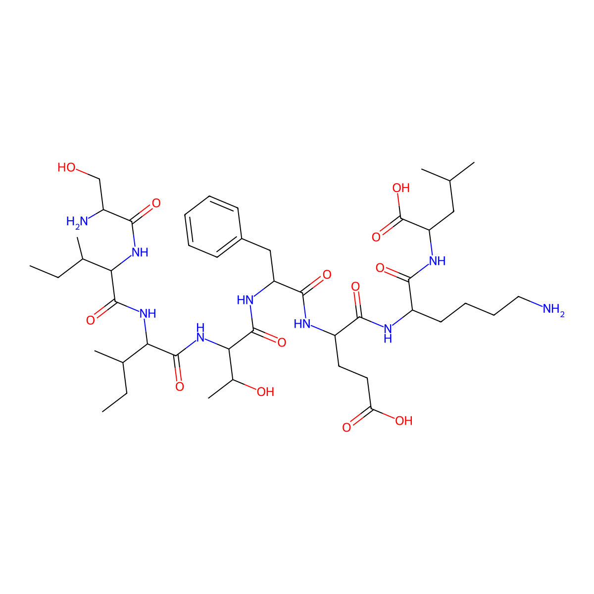 OVA-T4 Peptide molecular structure, CAS 148274-88-8