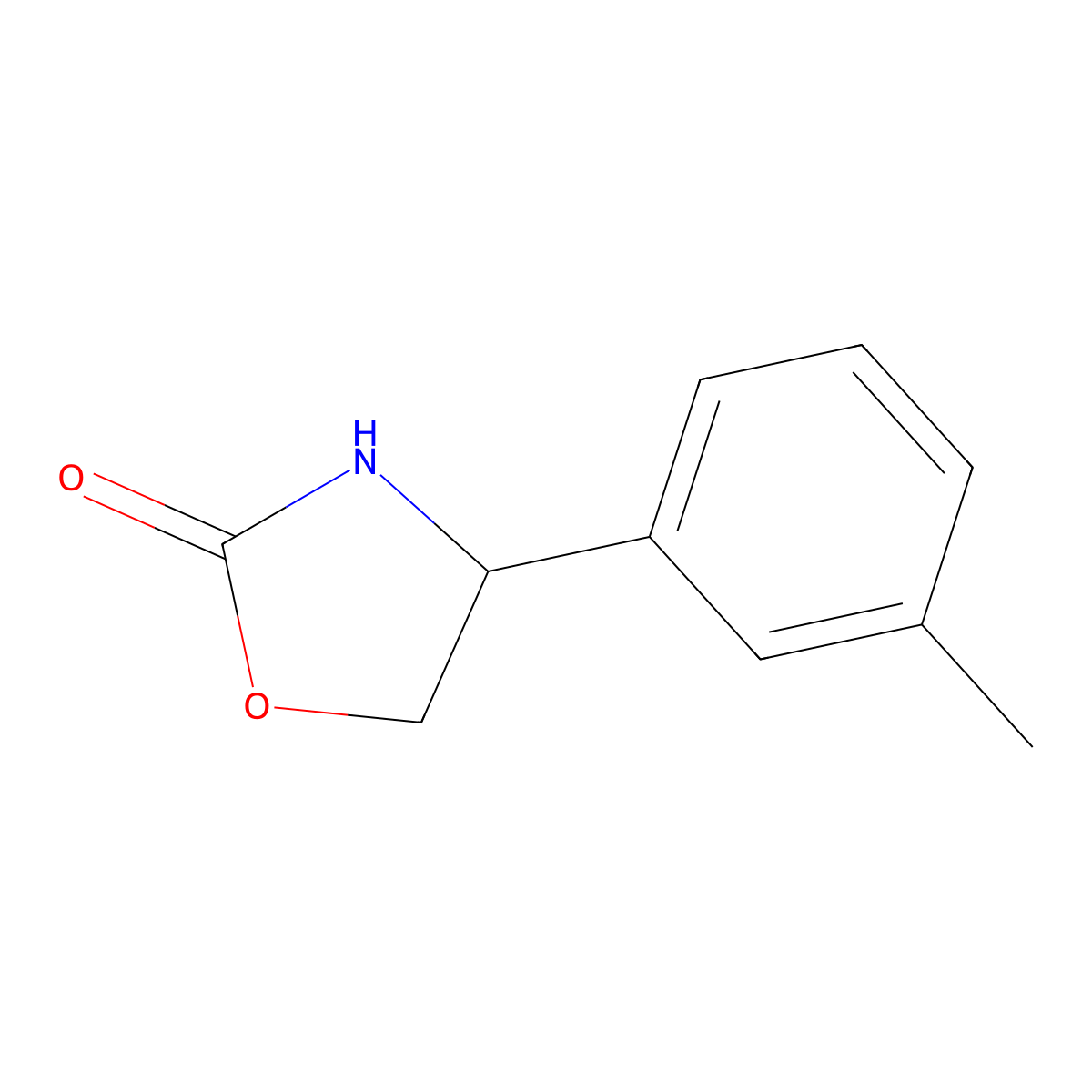 4-(M-tolyl)oxazolidin-2-one molecular structure, CAS 1482853-24-6