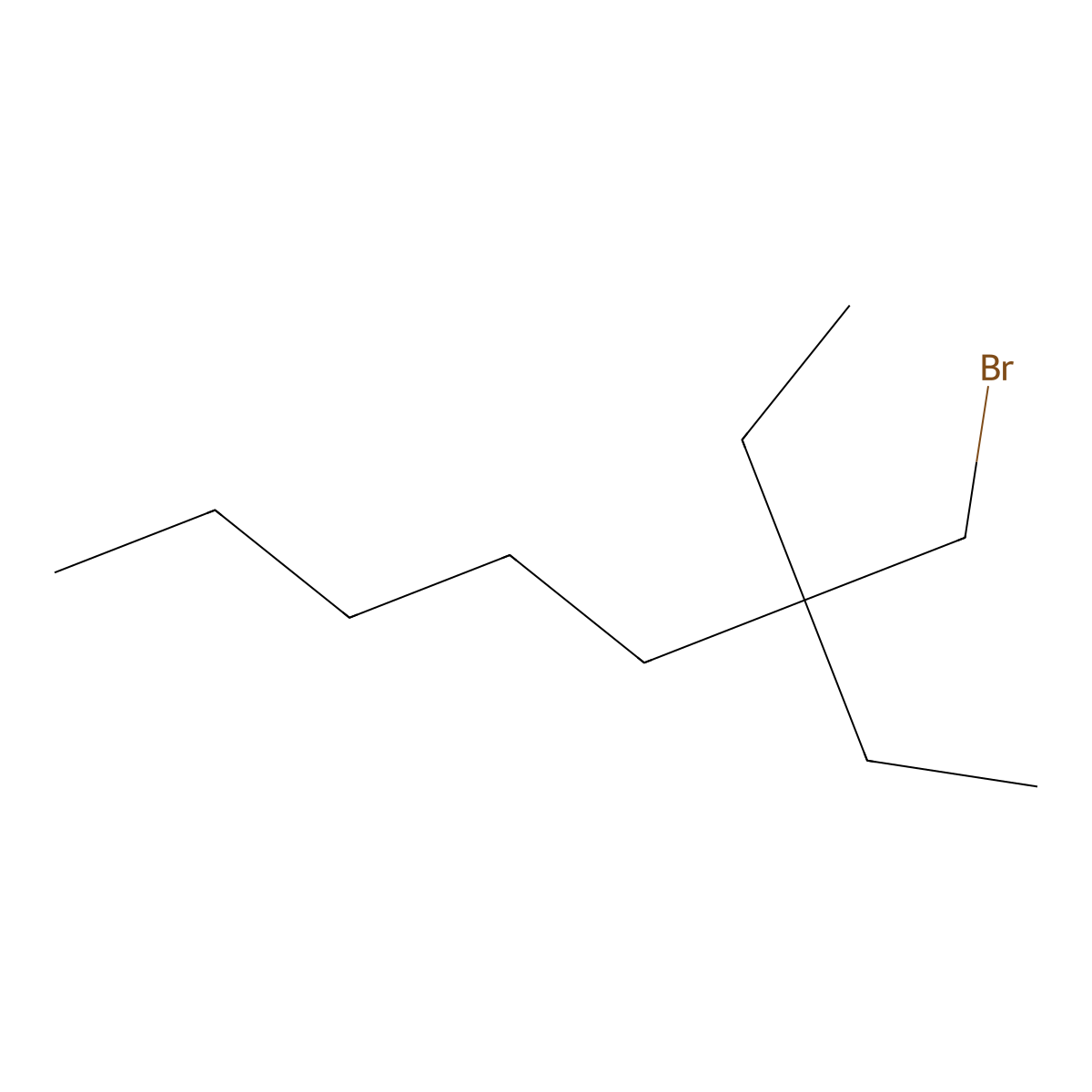 3-(Bromomethyl)-3-ethyloctane molecular structure, CAS 1483017-99-7