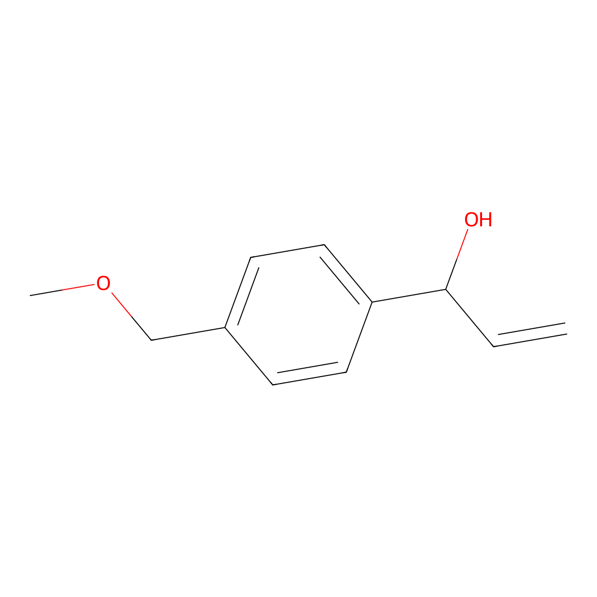 1-[4-(Methoxymethyl)phenyl]prop-2-en-1-ol molecular structure, CAS 1483693-75-9
