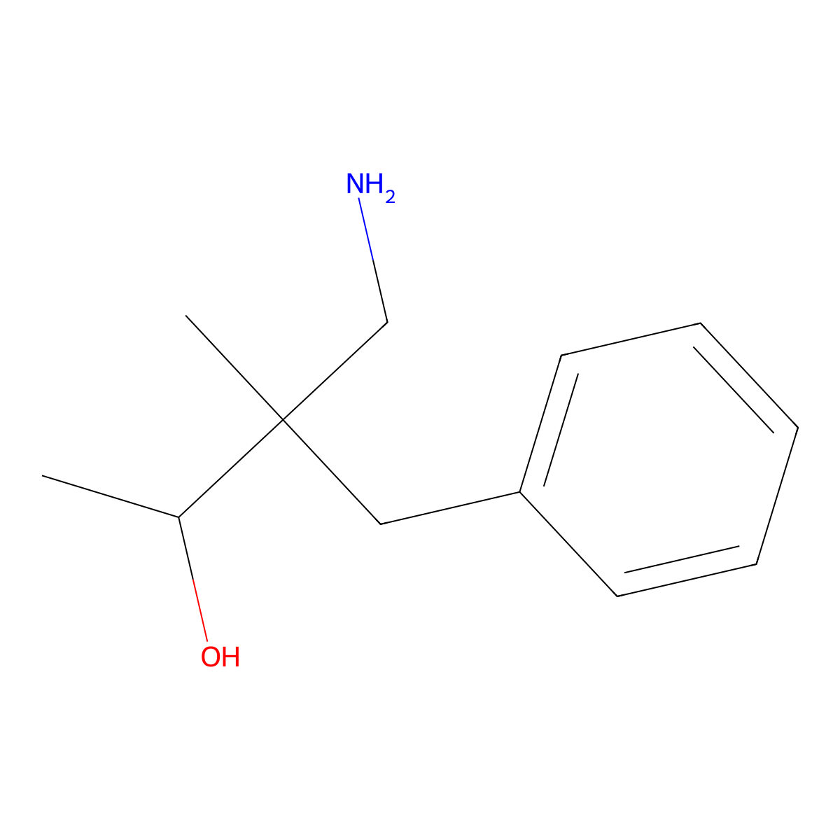 4-Amino-3-benzyl-3-methylbutan-2-ol molecular structure, CAS 1483742-87-5
