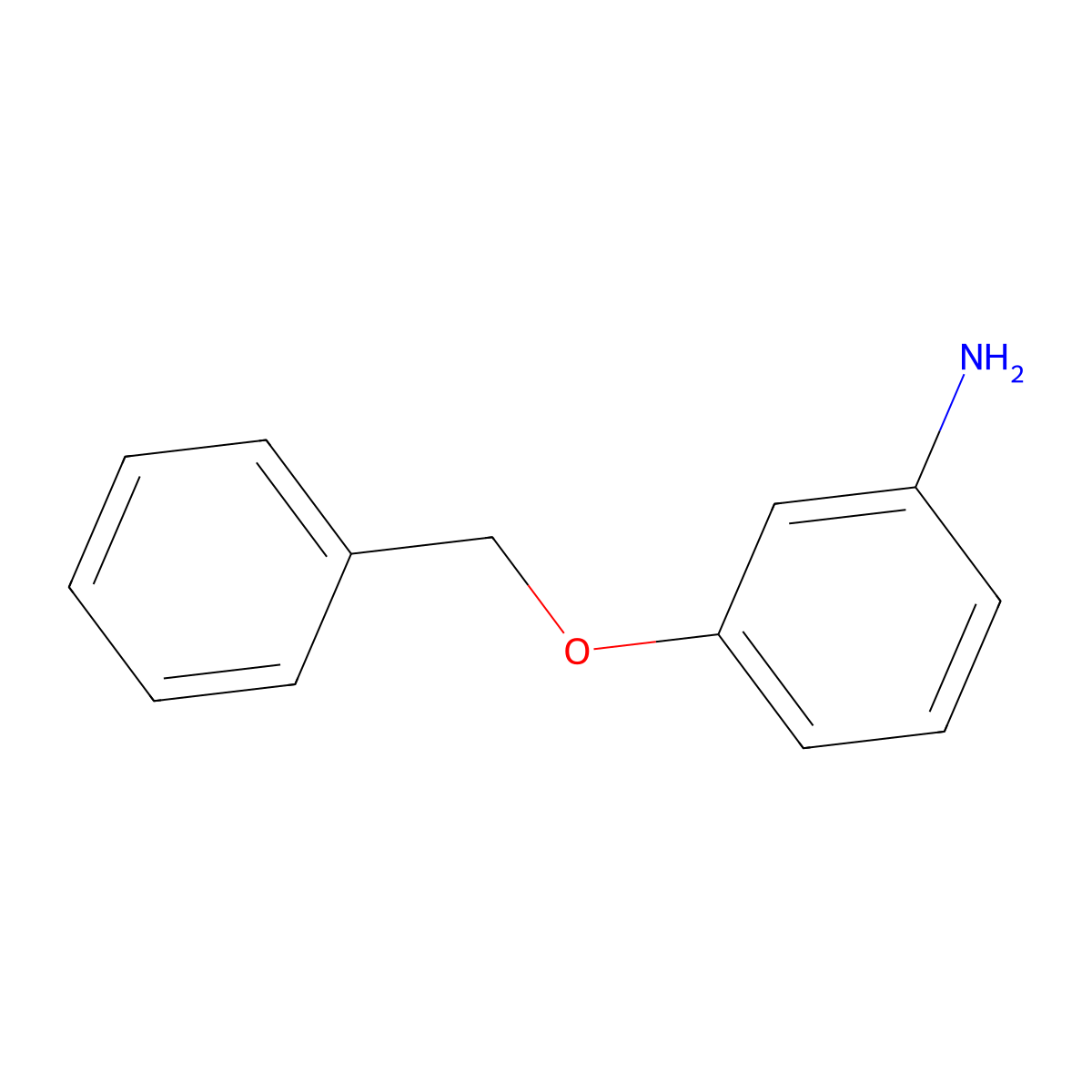 3-Benzyloxyaniline molecular structure, CAS 1484-26-0