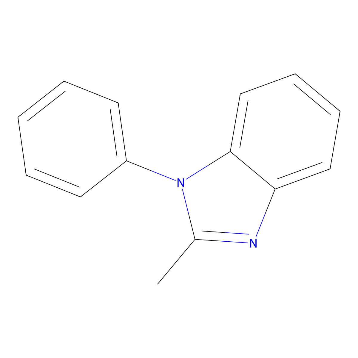 1-Phenylbenzimidazole deriv. 51 molecular structure, CAS 1484-39-5