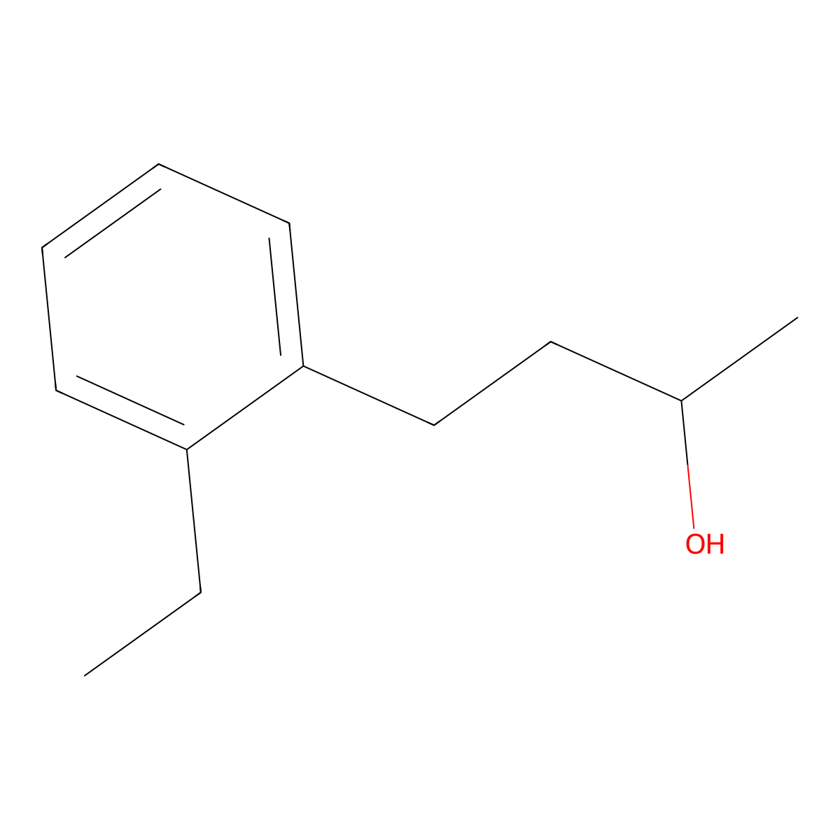 4-(2-Ethylphenyl)butan-2-ol molecular structure, CAS 1484027-09-9