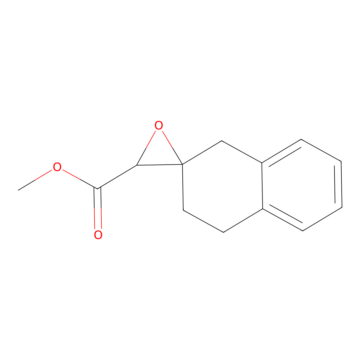 Methyl 3,4-dihydro-1h-spiro[naphthalene-2,2'-oxirane]-3'-carboxylate molecular structure, CAS 1484117-96-5