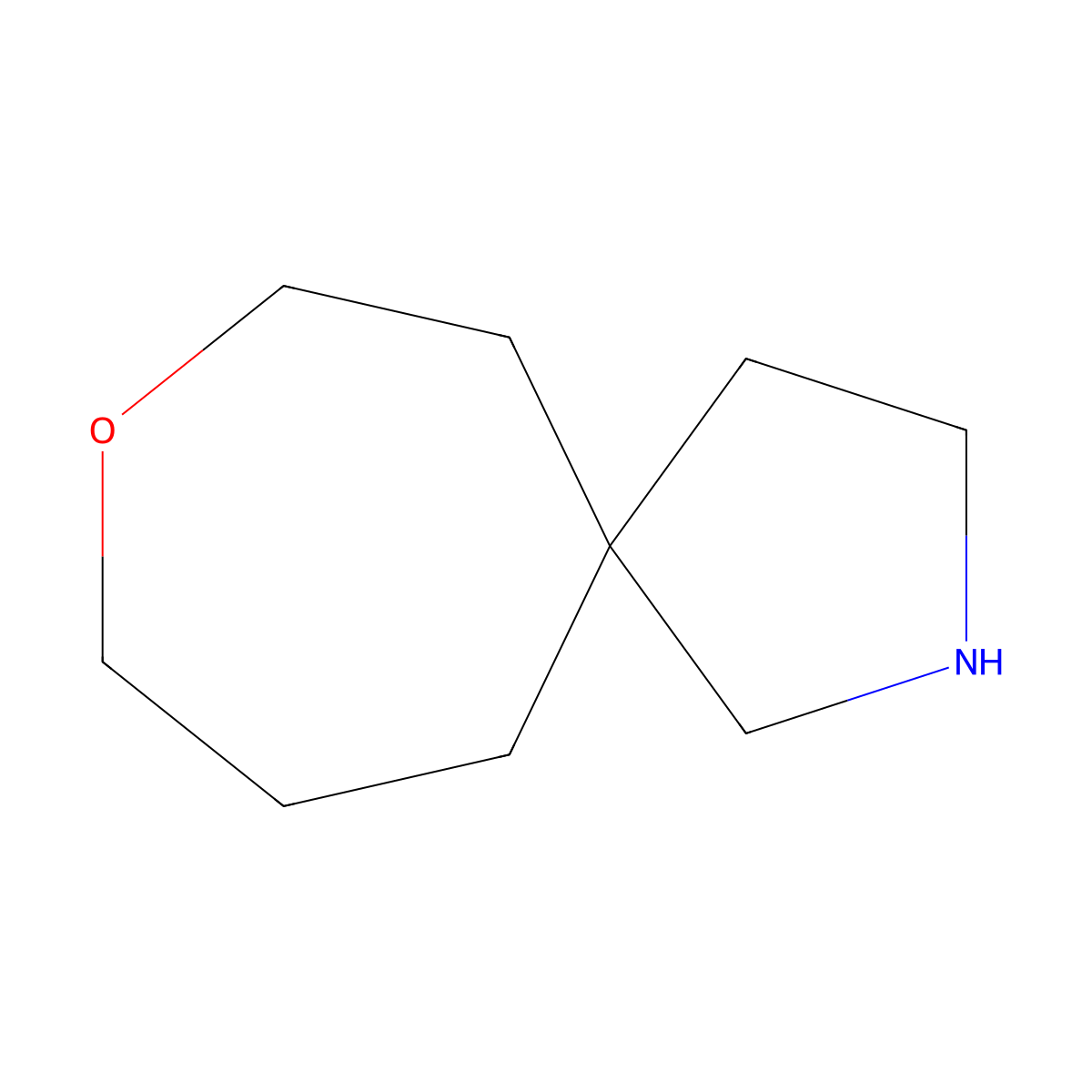 8-Oxa-2-azaspiro[4.6]undecane molecular structure, CAS 1484133-05-2