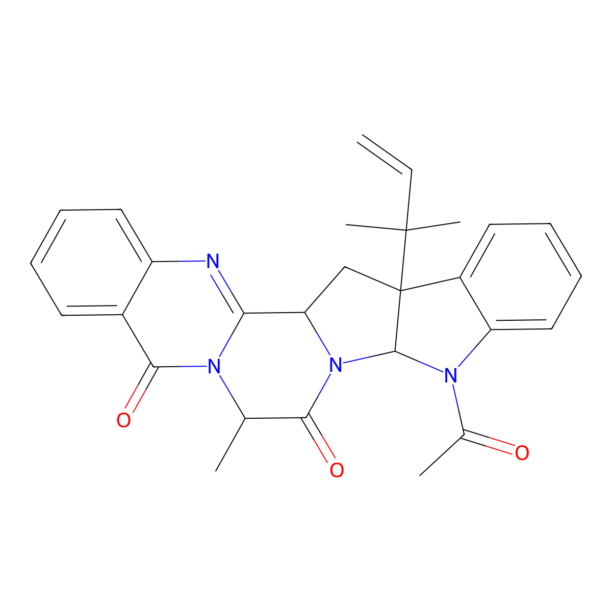 5-N-Acetylardeemin molecular structure, CAS 148441-26-3