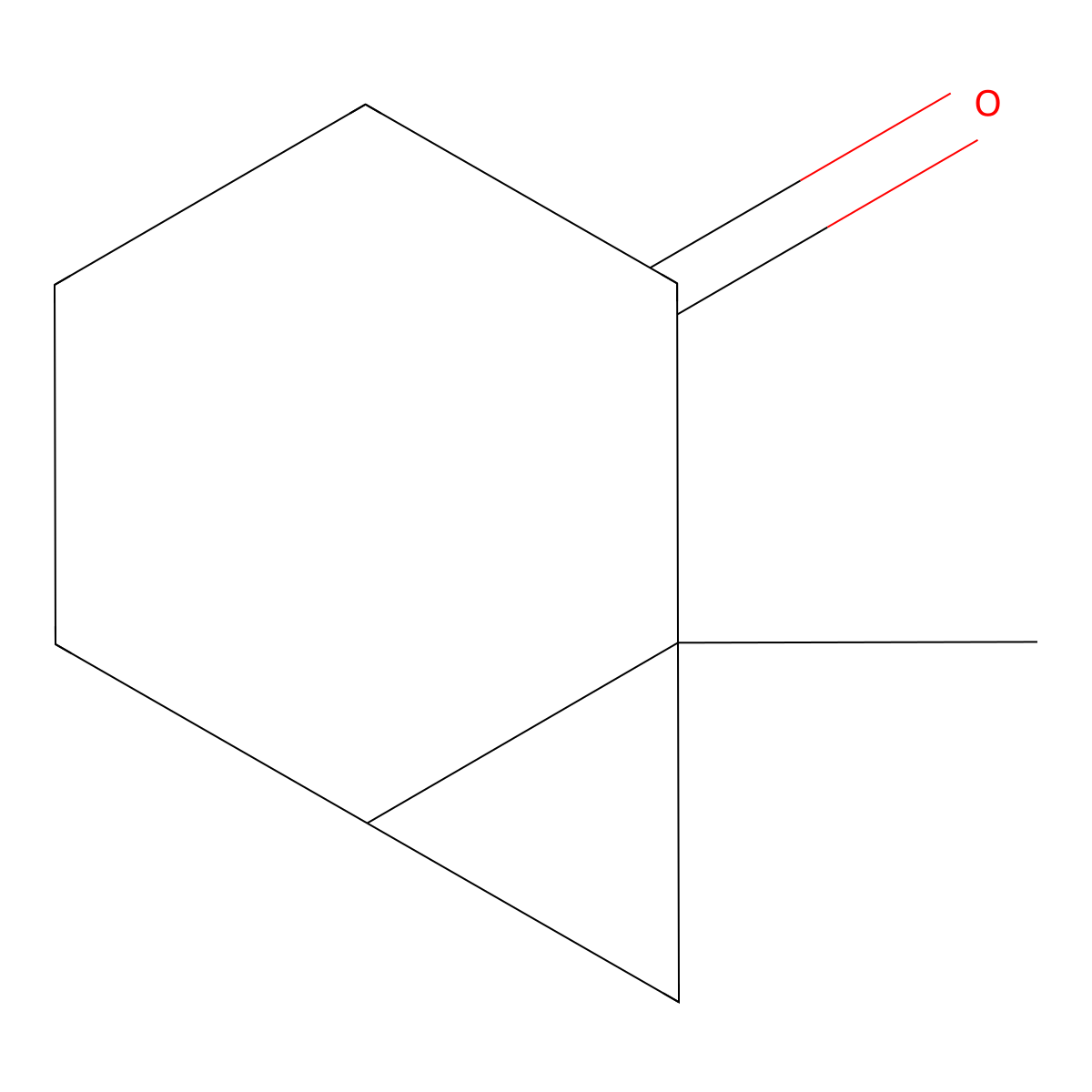 1-Methylbicyclo[4.1.0]heptan-2-one molecular structure, CAS 14845-40-0