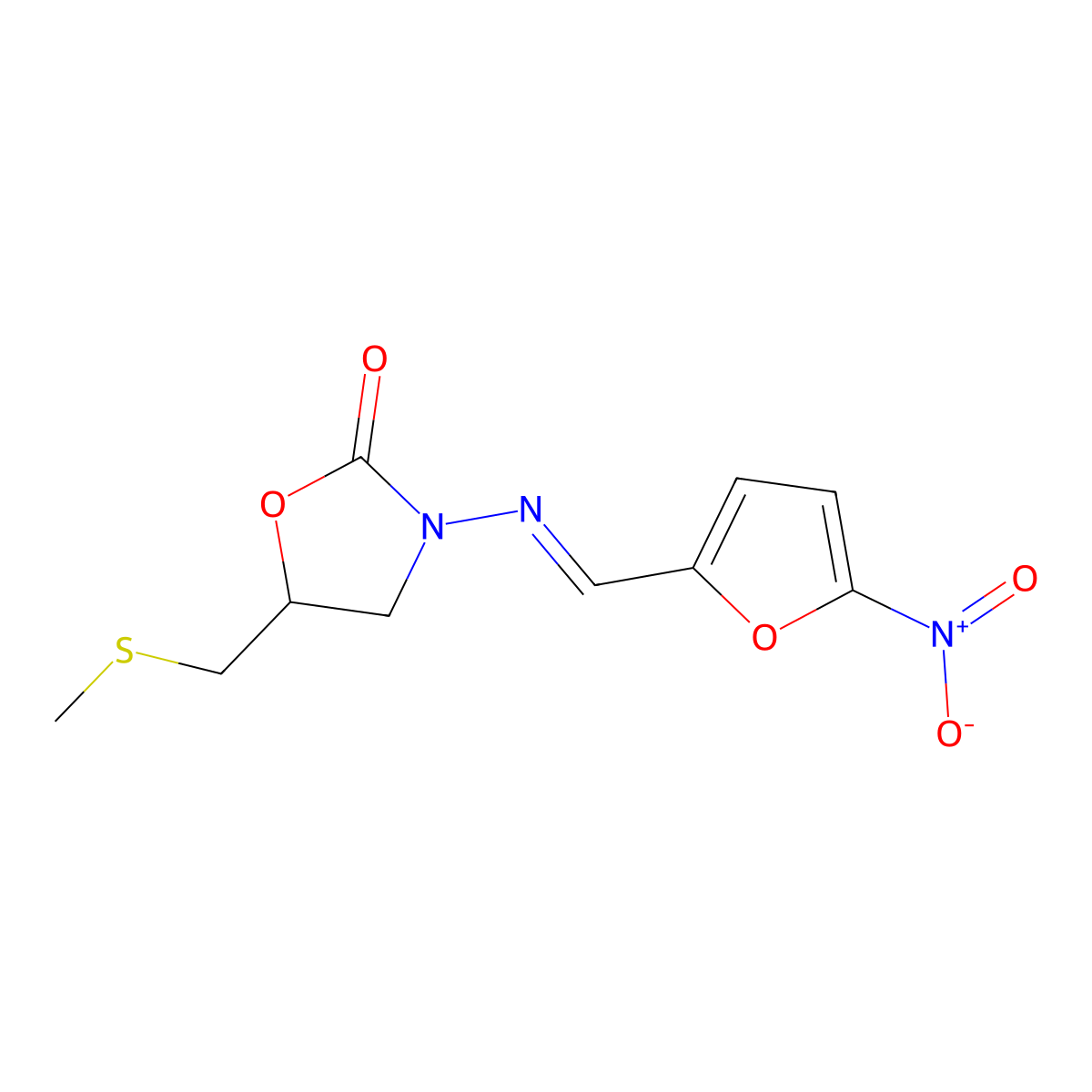 (R) Nifuratel molecular structure, CAS 1484528-49-5