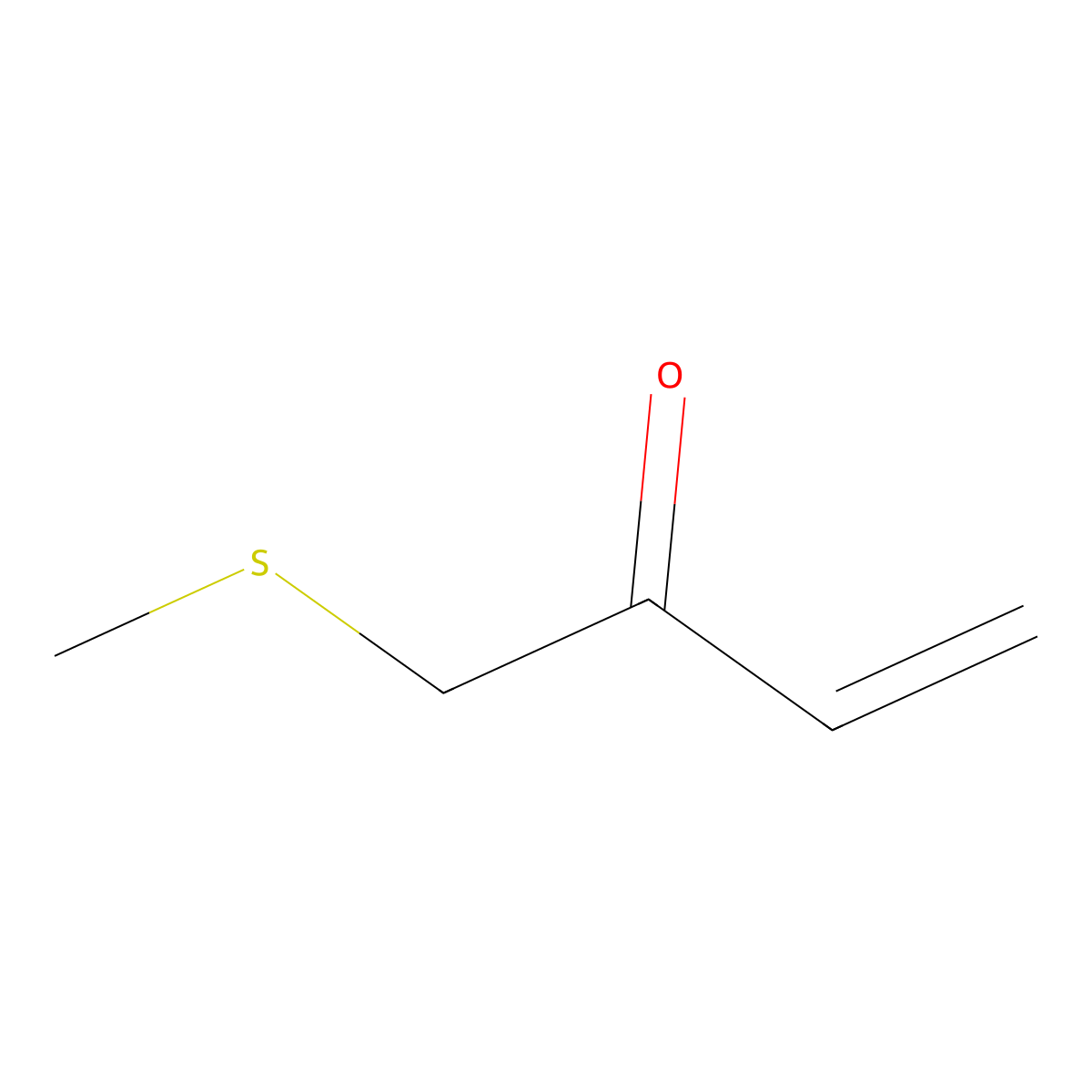 1-(Methylsulfanyl)but-3-en-2-one molecular structure, CAS 1484963-07-6