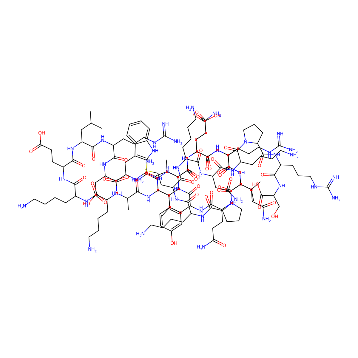 H-Trp-Lys-Lys-Glu-Leu-Arg-Asp-Ala-Tyr-Arg-Glu-Ala-Gln-Gln-Leu-Val-Gln-Arg-Val-Pro-Lys-Met-Lys-Asn-Lys-Pro-Arg-Ser-OH molecular structure, CAS 148505-03-7