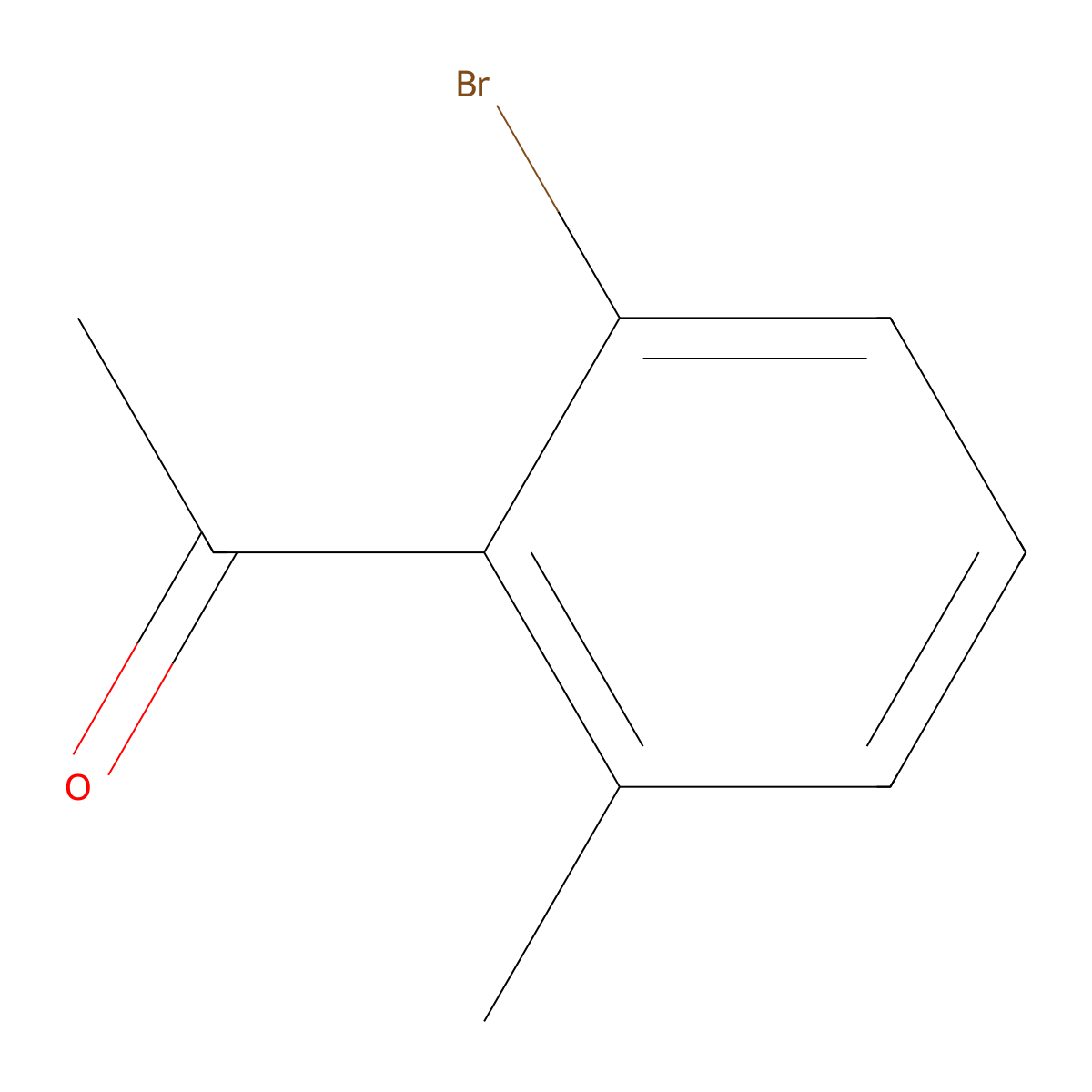 1-(2-Bromo-6-methylphenyl)ethanone molecular structure, CAS 148517-71-9