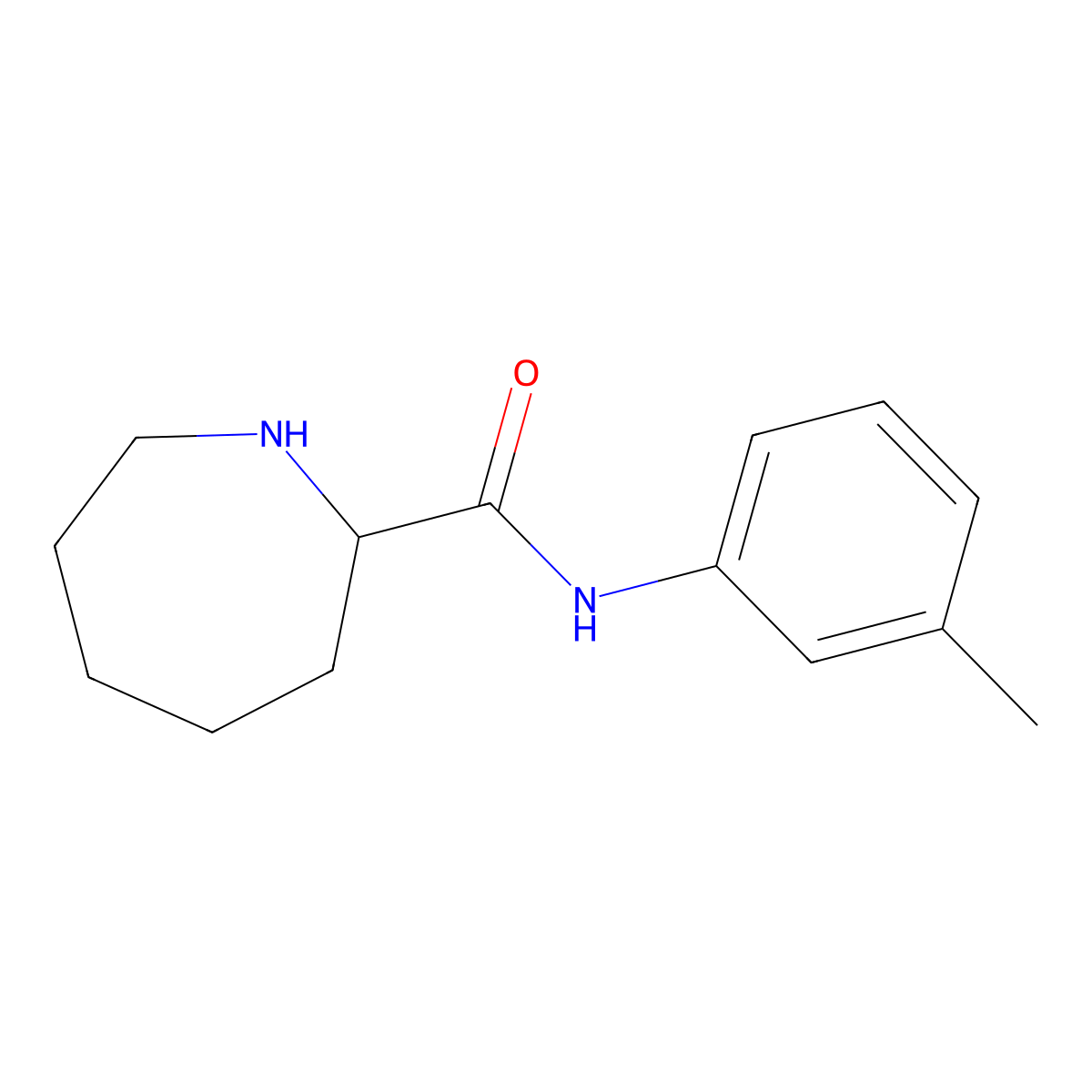N-(m-Tolyl)azepane-2-carboxamide molecular structure, CAS 1485212-95-0