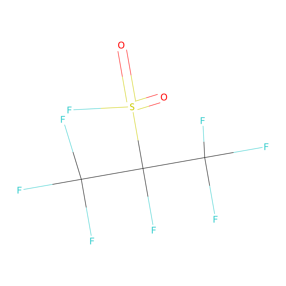 Perfluoro-2-propanesulfonyl fluoride molecular structure, CAS 14856-91-8