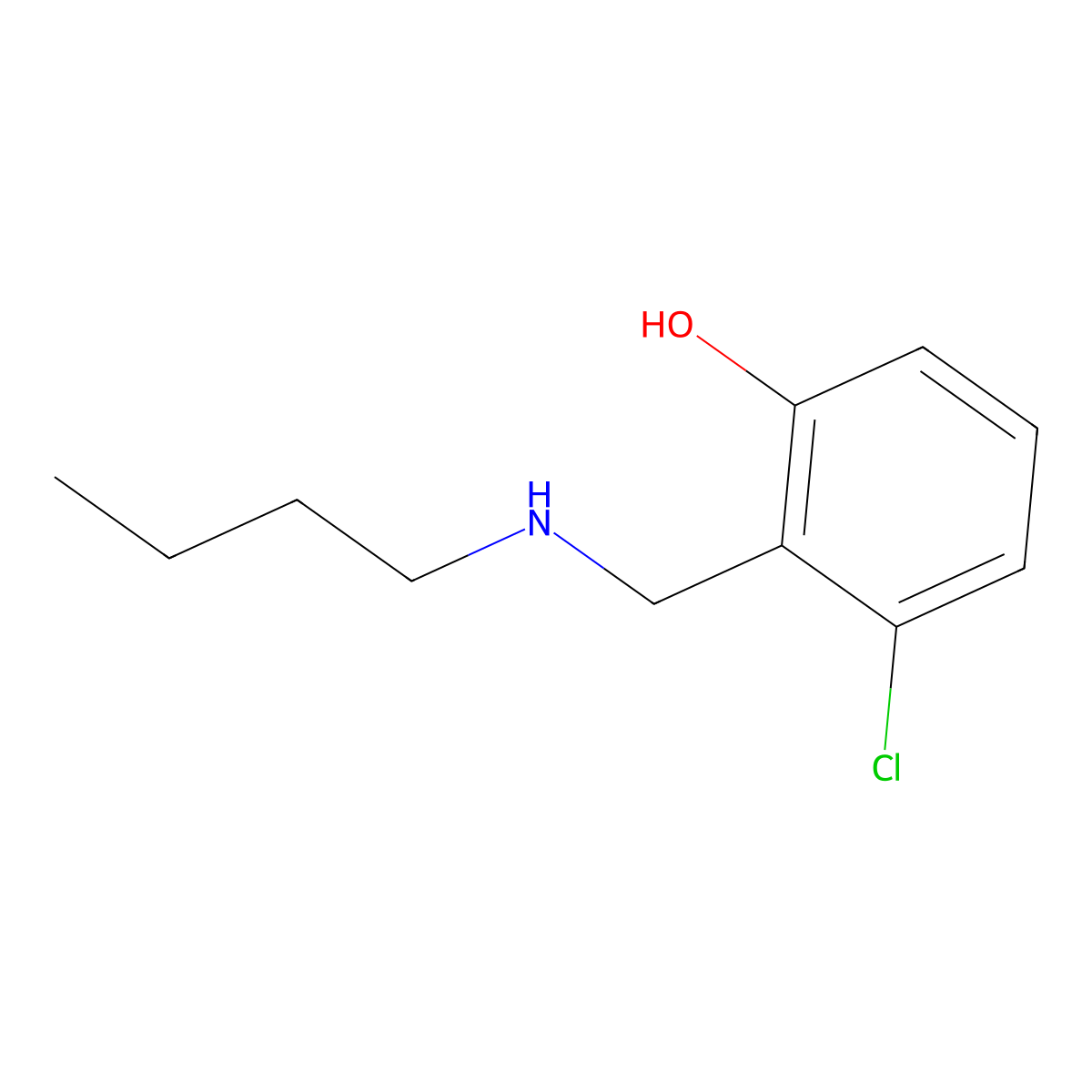 2-[(Butylamino)methyl]-3-chlorophenol molecular structure, CAS 1485663-24-8
