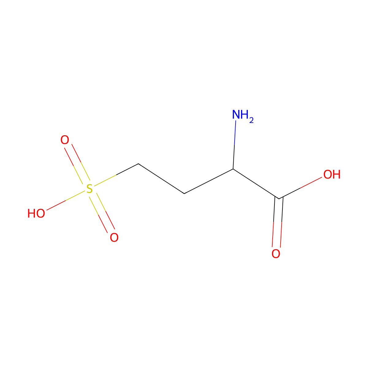 L-Homocysteic acid molecular structure, CAS 14857-77-3