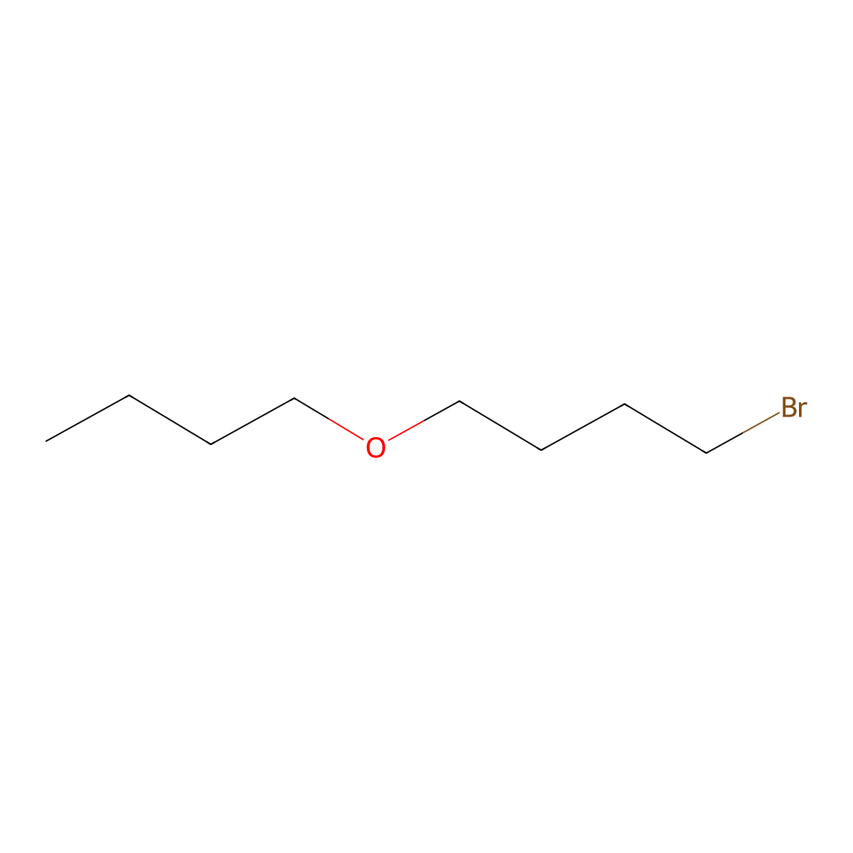 1-Bromo-4-butoxybutane molecular structure, CAS 14860-83-4