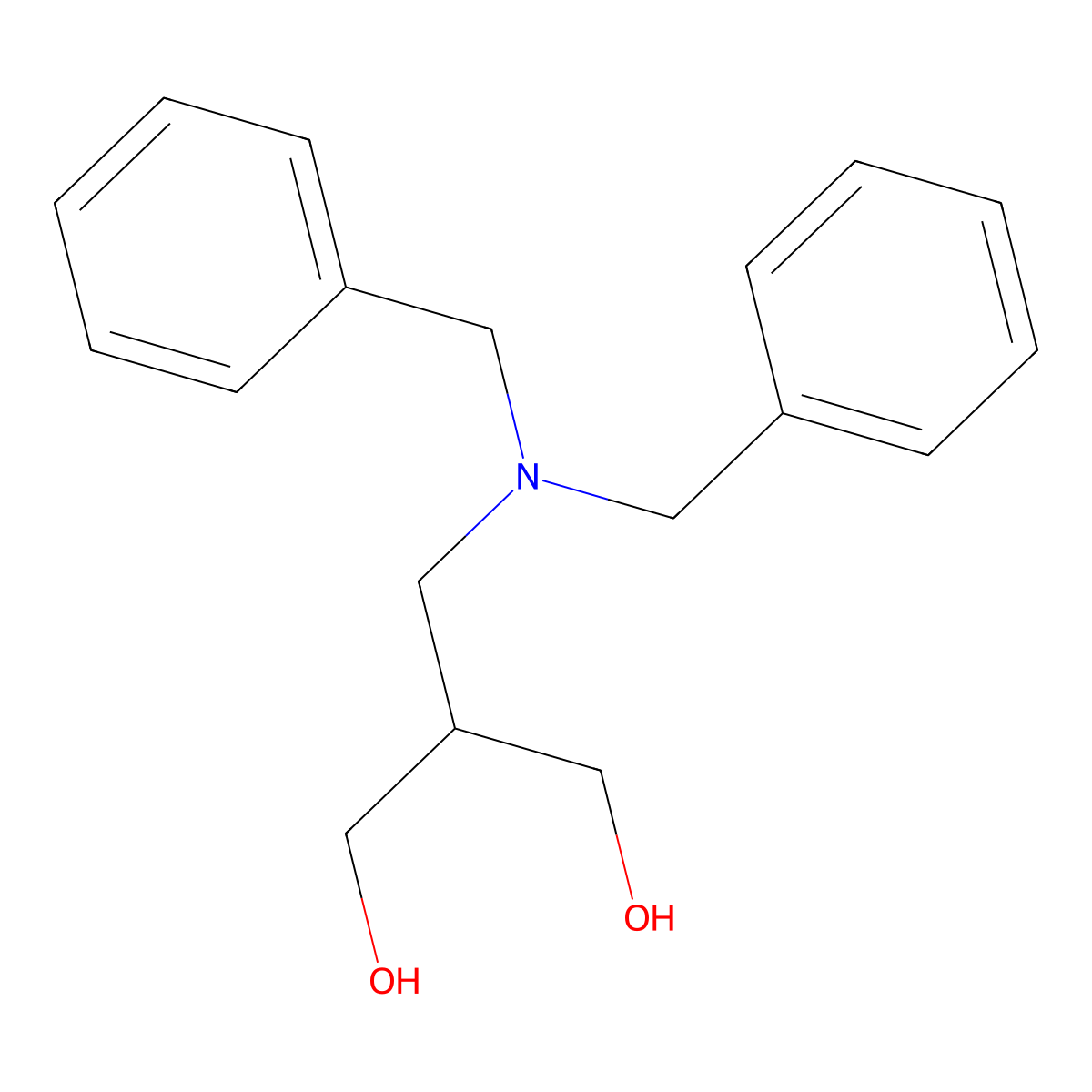 2-((Dibenzylamino)methyl)propane-1,3-diol molecular structure, CAS 1486572-33-1