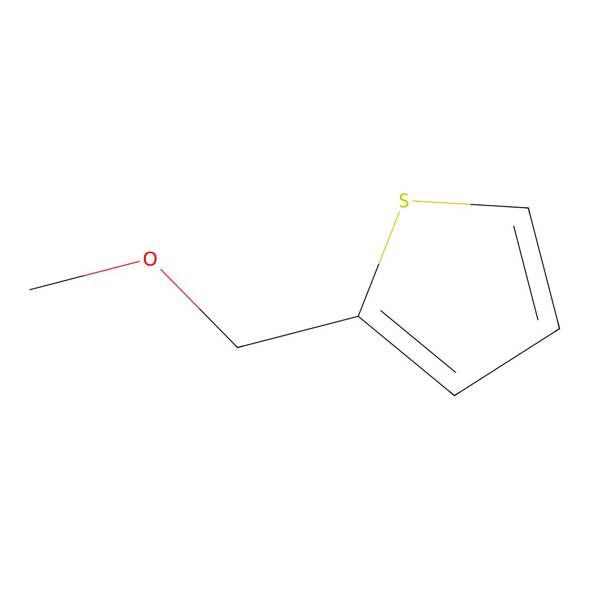 2-(Methoxymethyl)thiophene molecular structure, CAS 1487-28-1