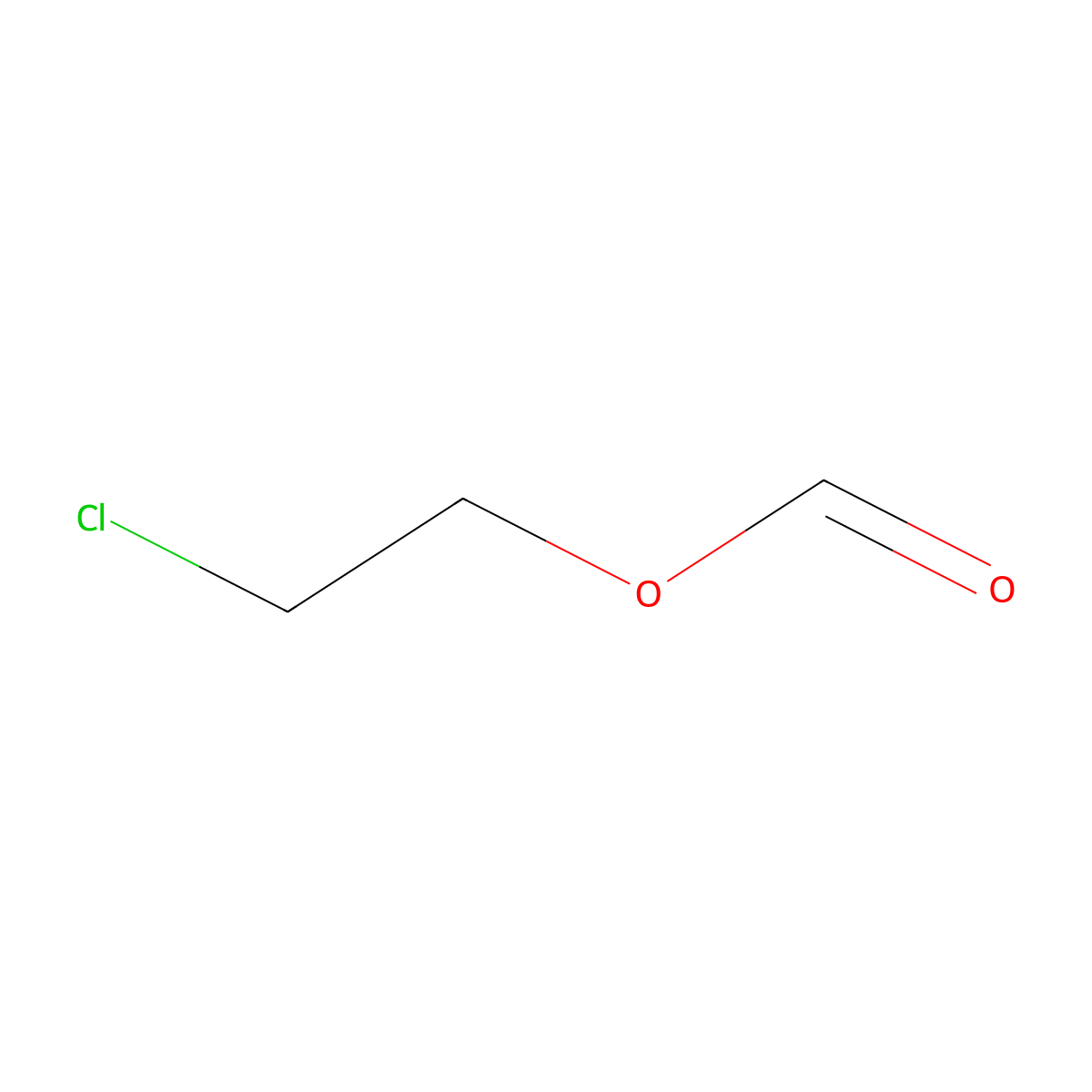 2-Chloroethyl formate molecular structure, CAS 1487-43-0