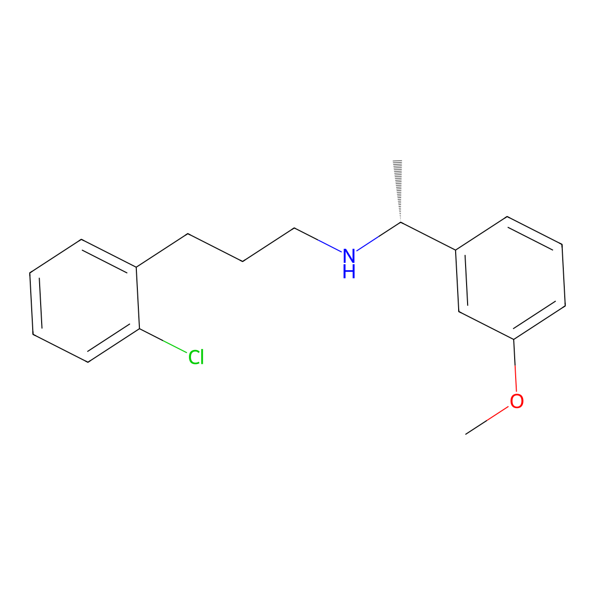 Tecalcet molecular structure, CAS 148717-54-8