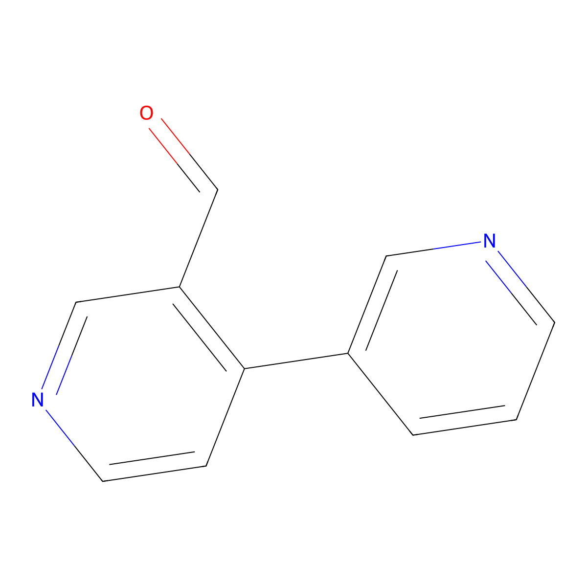 [3,4'-Bipyridine]-3'-carbaldehyde molecular structure, CAS 1487222-59-2