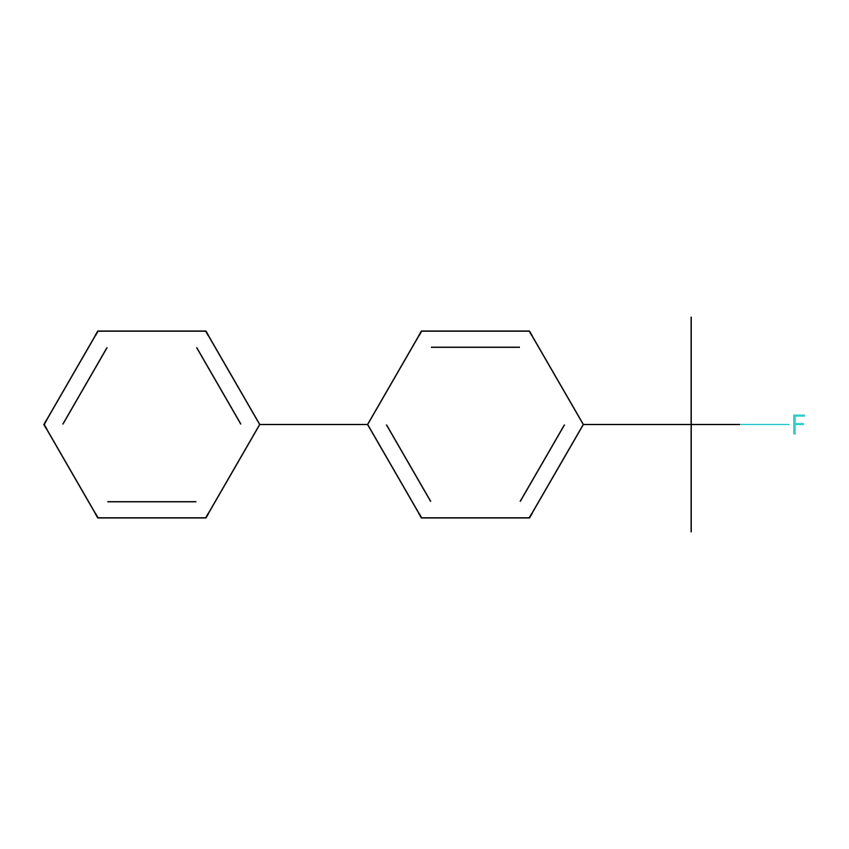 4-(2-Fluoropropan-2-yl)-1,1'-biphenyl molecular structure, CAS 1487496-43-4