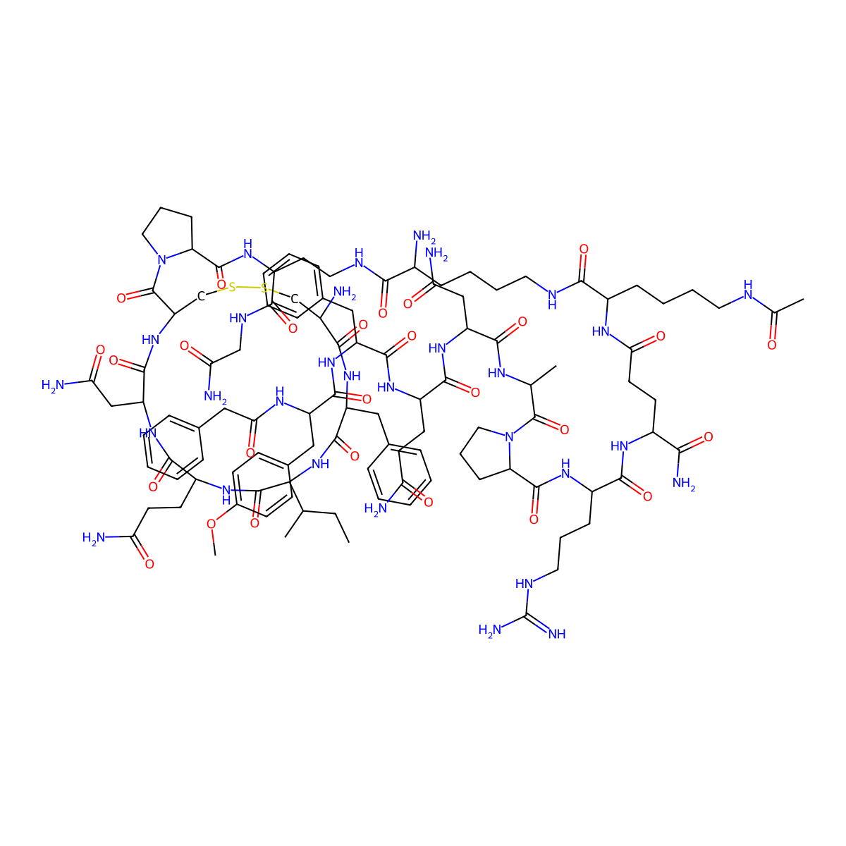 Invopressin molecular structure, CAS 1488411-60-4