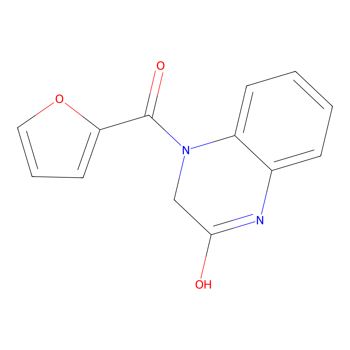 4-(furan-2-carbonyl)-3,4-dihydroquinoxalin-2(1H)-one molecular structure, CAS 148858-05-3