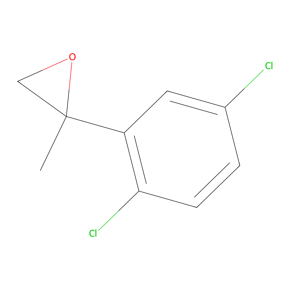 2-(2,5-Dichlorophenyl)-2-methyloxirane molecular structure, CAS 1488778-10-4