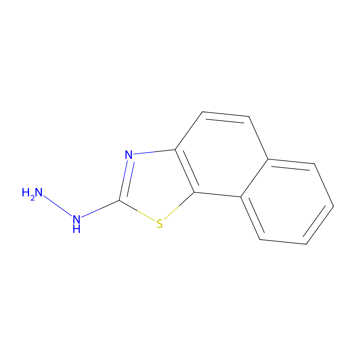 2-Hydrazinylnaphtho[2,1-d]thiazole molecular structure, CAS 14889-08-8