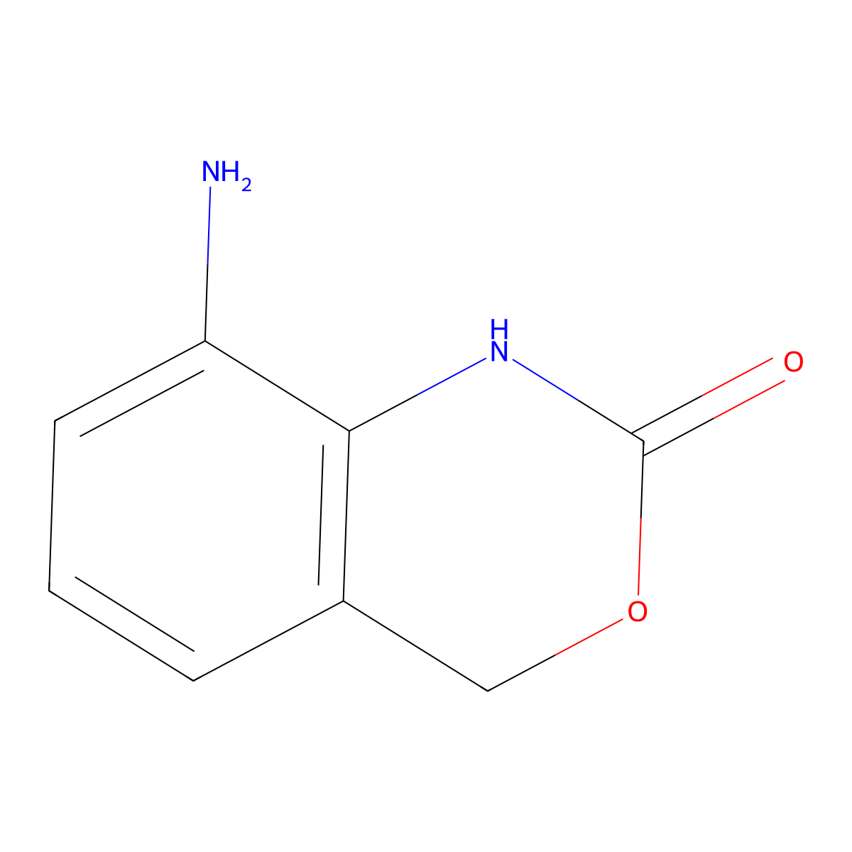 2H-3,1-Benzoxazin-2-one, 8-amino-1,4-dihydro- molecular structure, CAS 148890-67-9