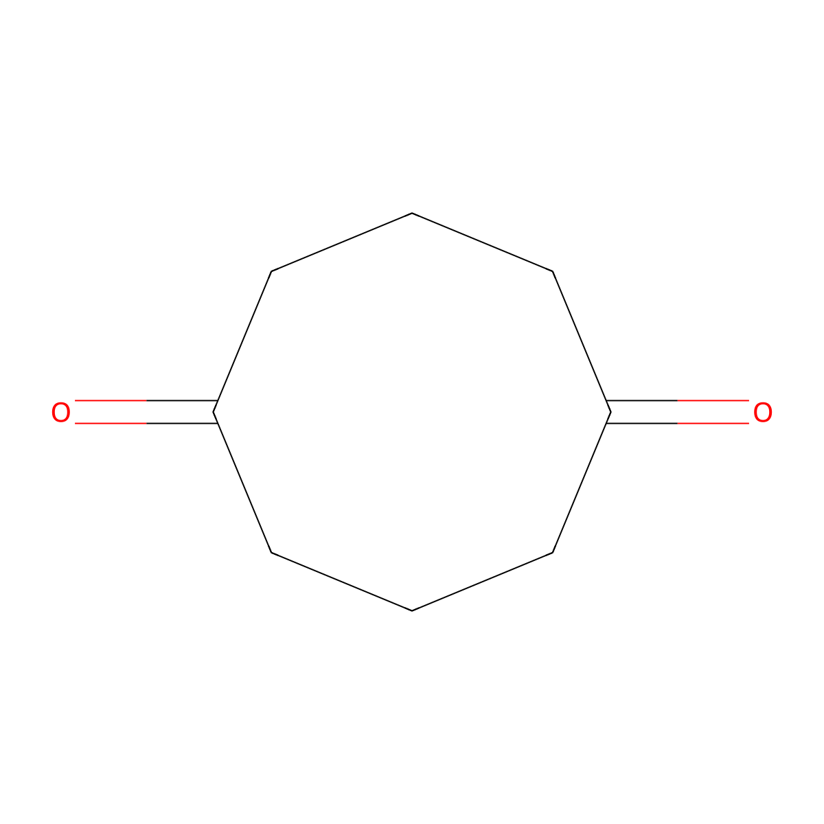 1,5-Cyclooctanedione molecular structure, CAS 1489-74-3