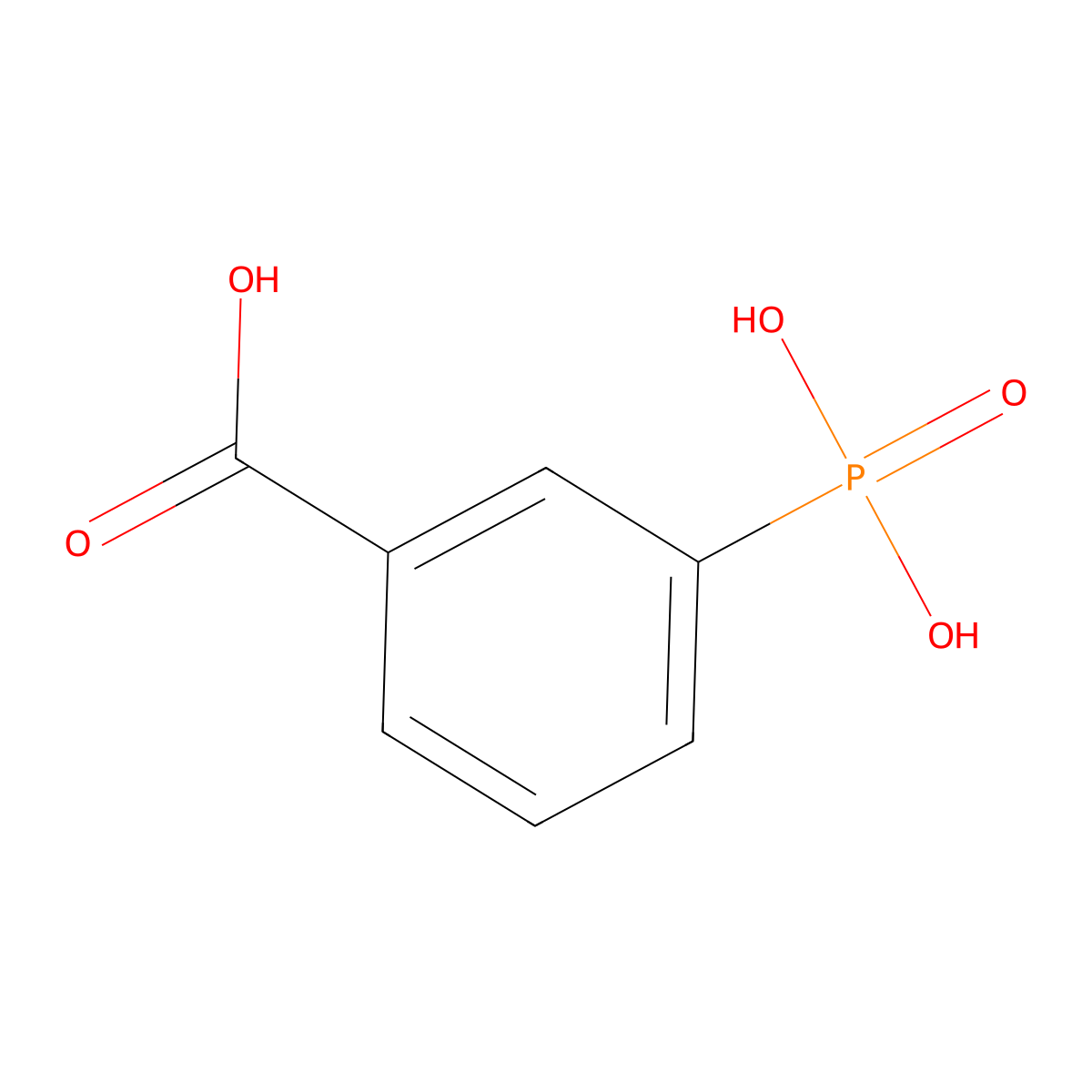 3-Phosphonobenzoic Acid molecular structure, CAS 14899-31-1