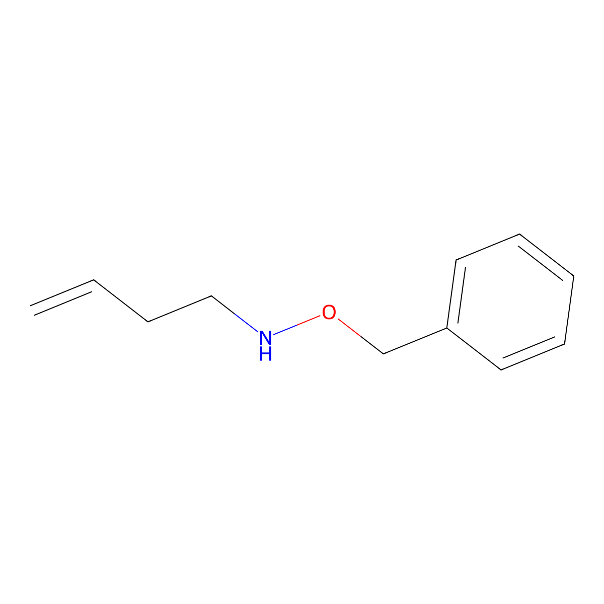 (Benzyloxy)(but-3-en-1-yl)amine molecular structure, CAS 1489935-88-7
