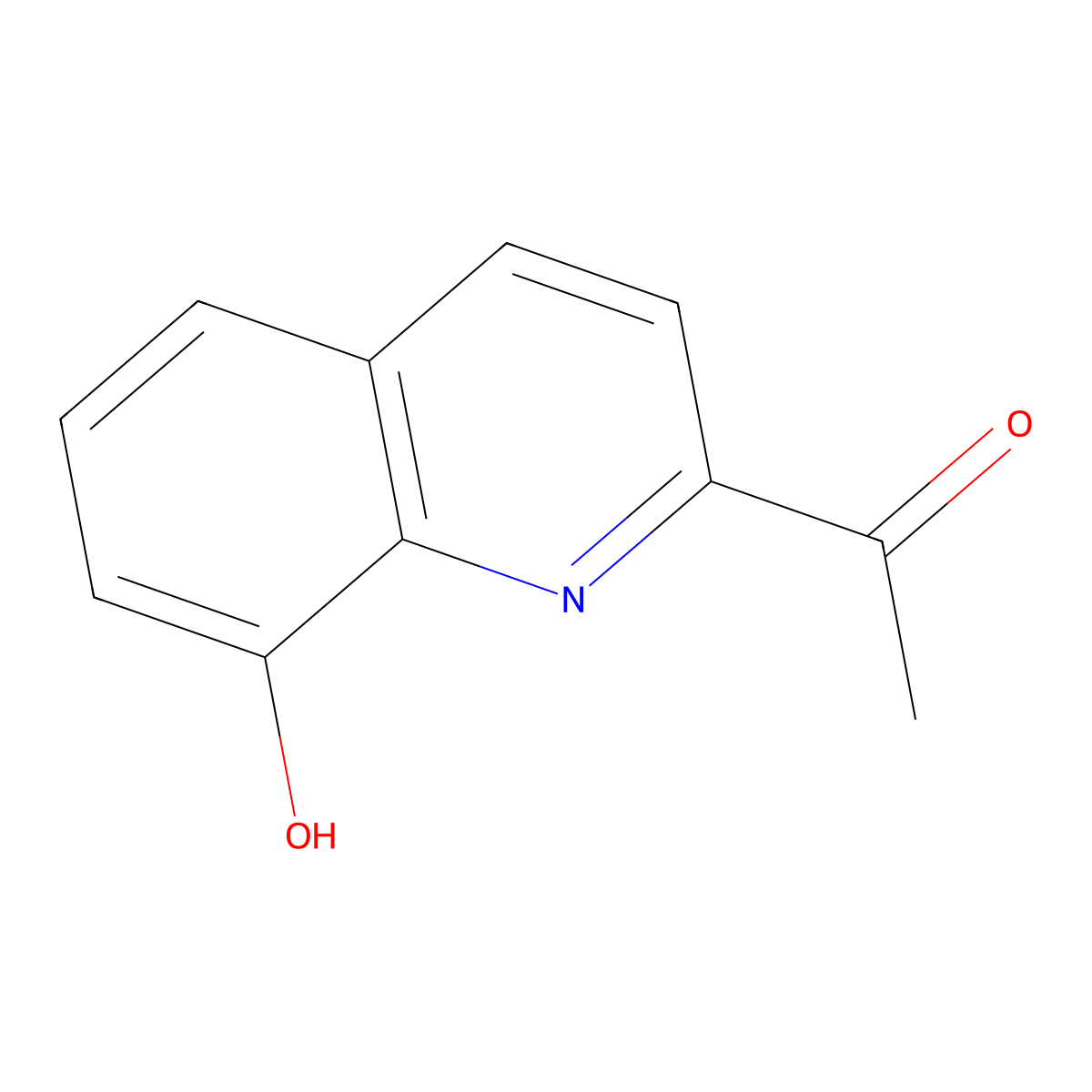 1-(8-Hydroxyquinolin-2-yl)ethanone molecular structure, CAS 149003-37-2
