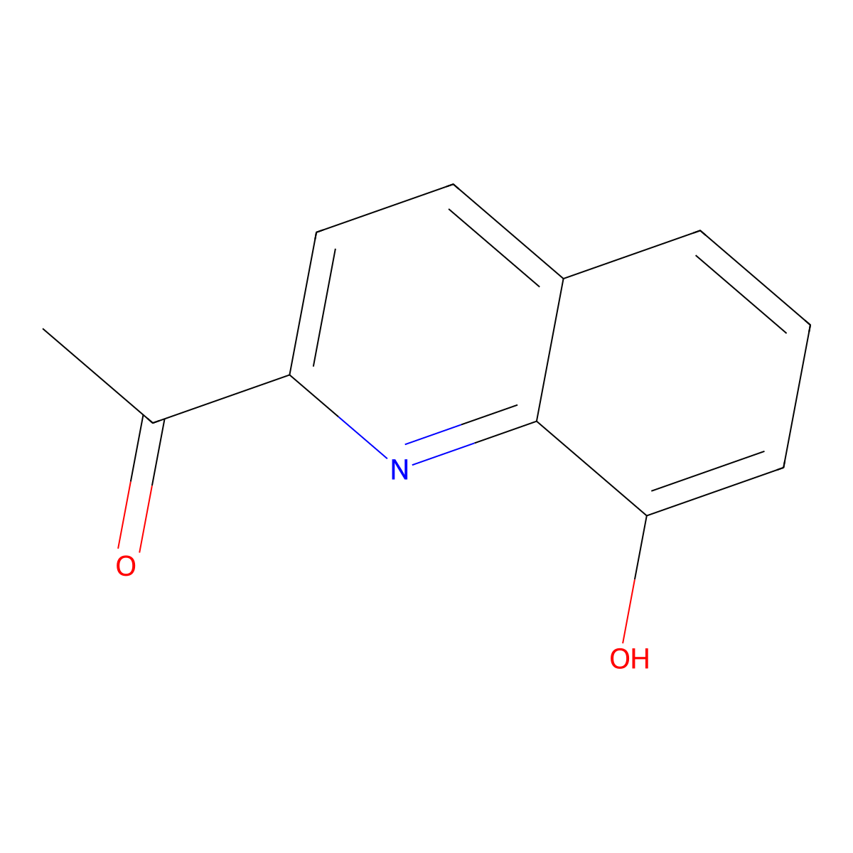 1-(8-Hydroxyquinolin-2-yl)ethanone molecular structure, CAS 149003-37-2