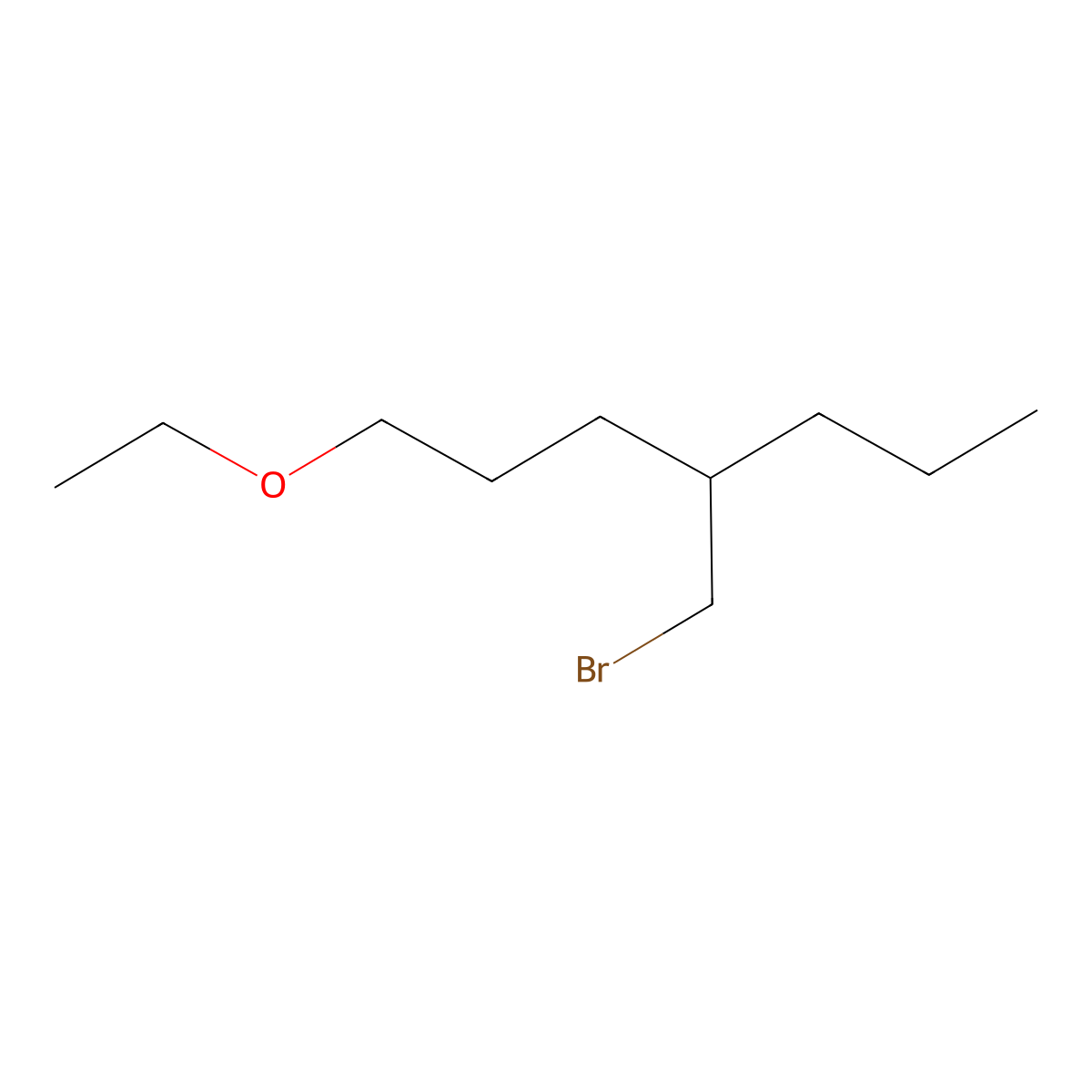 4-(Bromomethyl)-1-ethoxyheptane molecular structure, CAS 1490197-66-4