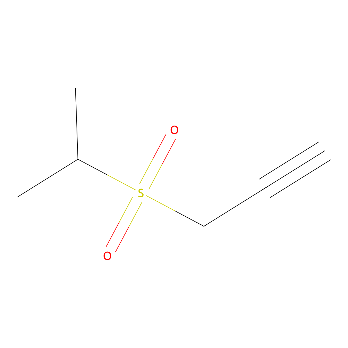 3-(Propane-2-sulfonyl)prop-1-yne molecular structure, CAS 1490589-78-0