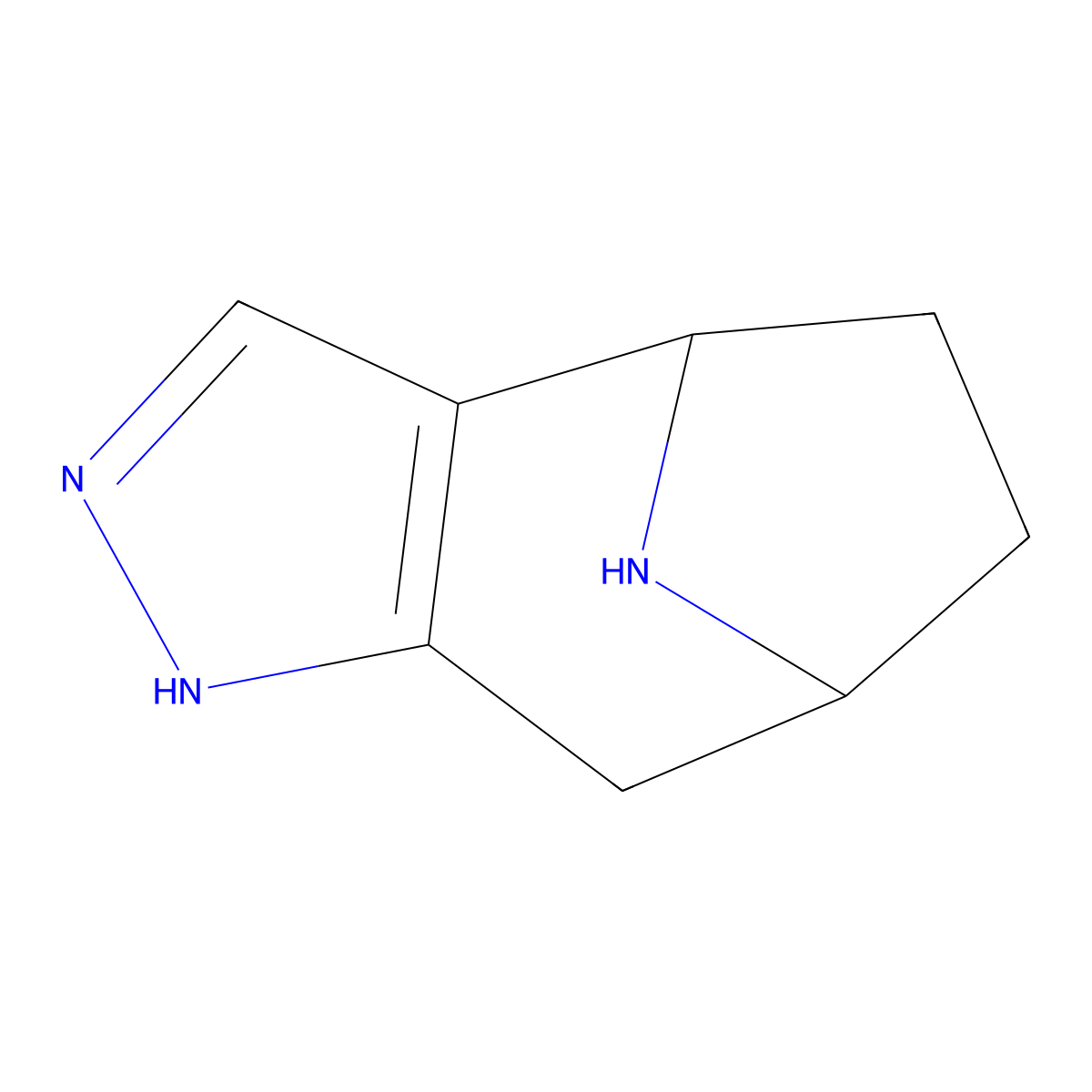 4,5,11-Triazatricyclo[6.2.1.0,2,6]undeca-2(6),3-diene molecular structure, CAS 1490714-22-1
