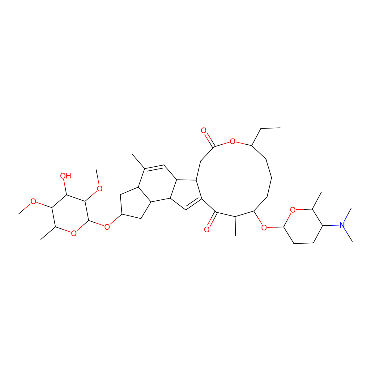 Spinosyn L molecular structure, CAS 149092-01-3