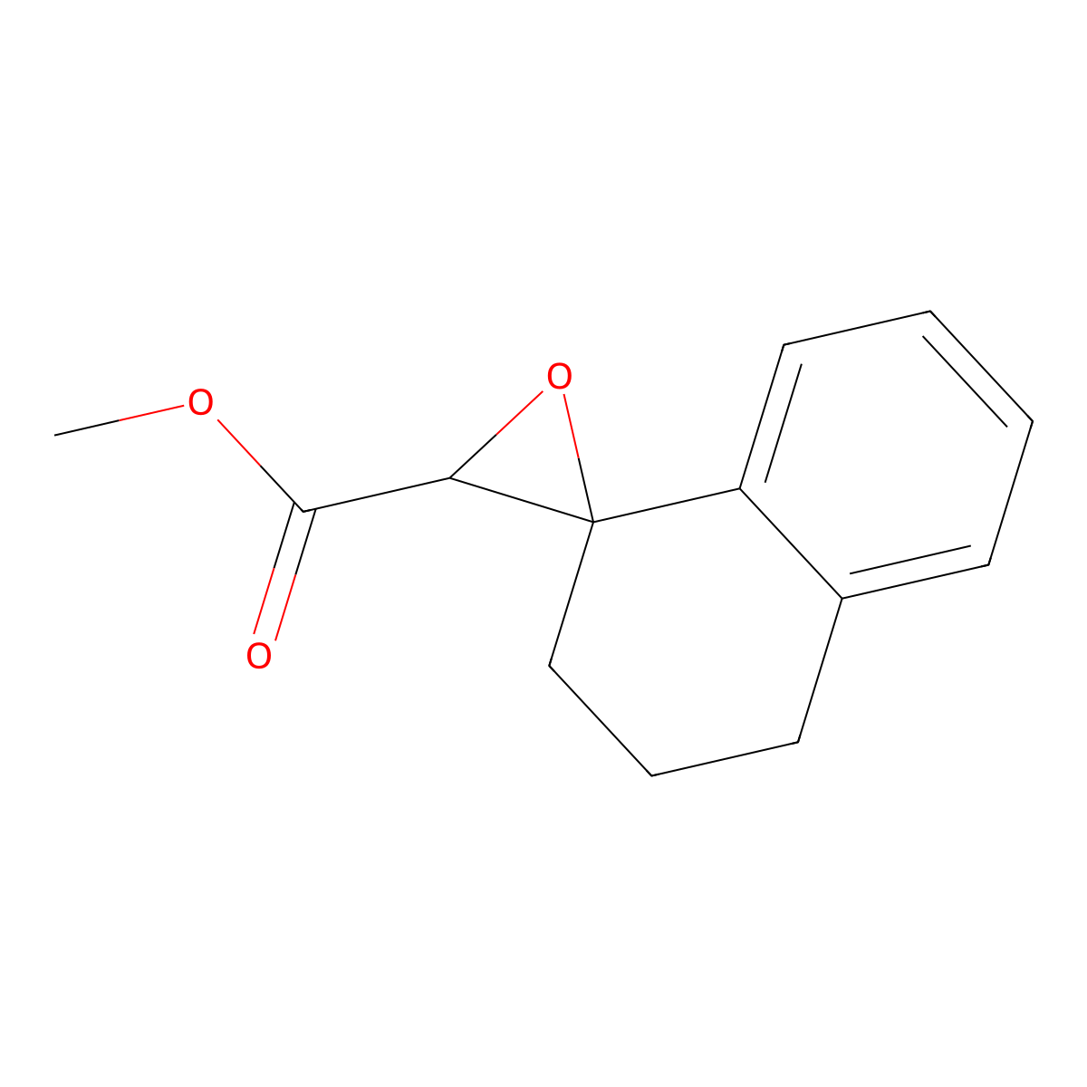 Methyl 3,4-dihydro-2h-spiro[naphthalene-1,2'-oxirane]-3'-carboxylate molecular structure, CAS 1490937-84-2