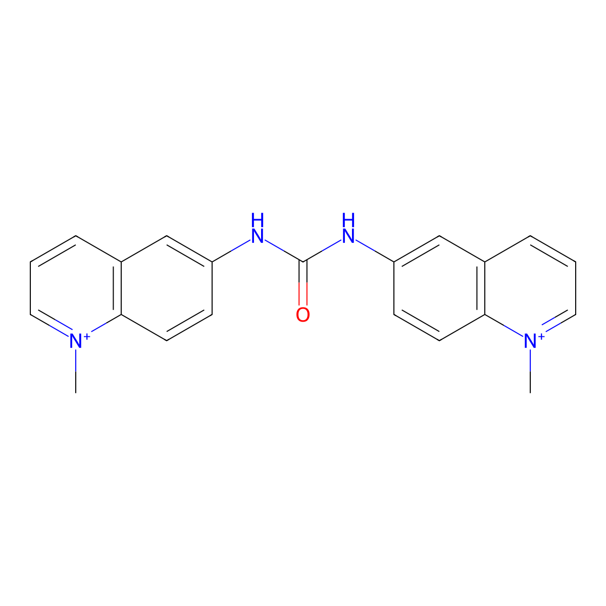 Quinuronium molecular structure, CAS 14910-31-7