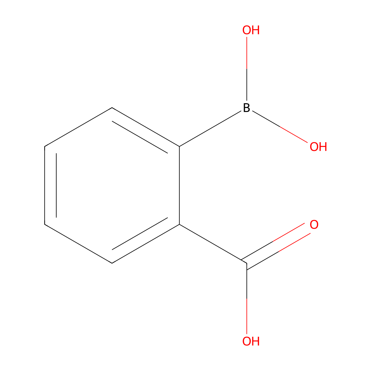 2-(Dihydroxyboranyl)benzoic acid molecular structure, CAS 149105-19-1